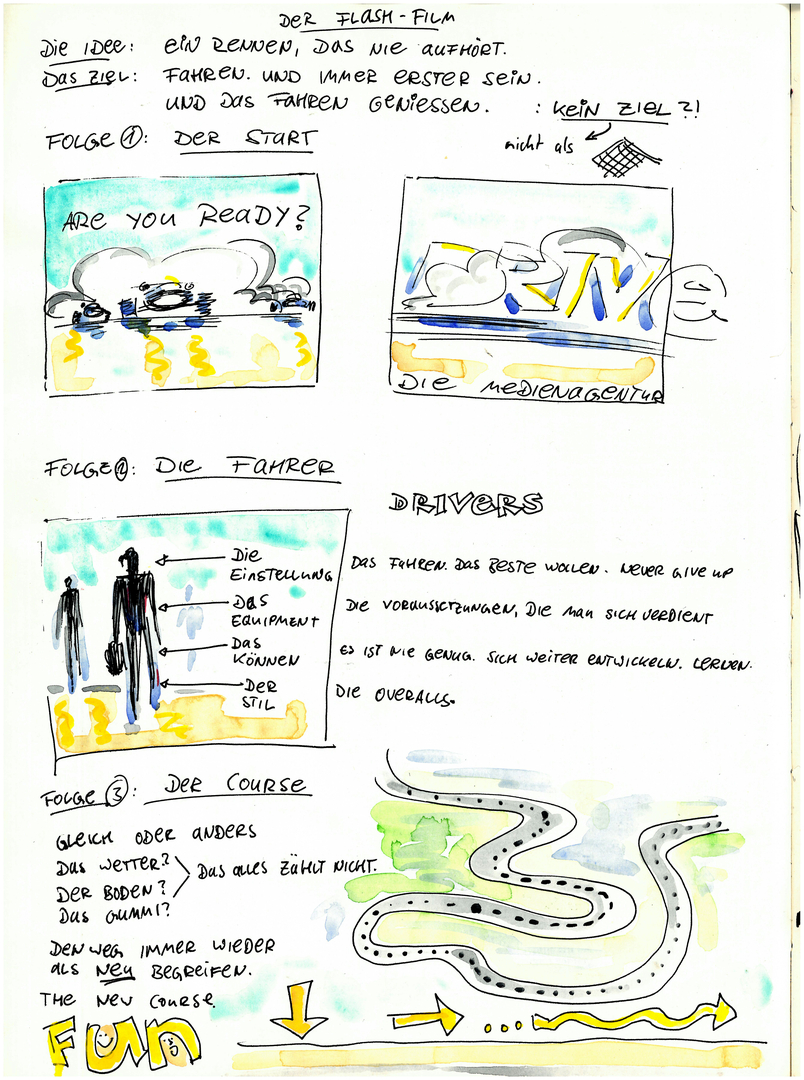 Der Flash-Film von Drive