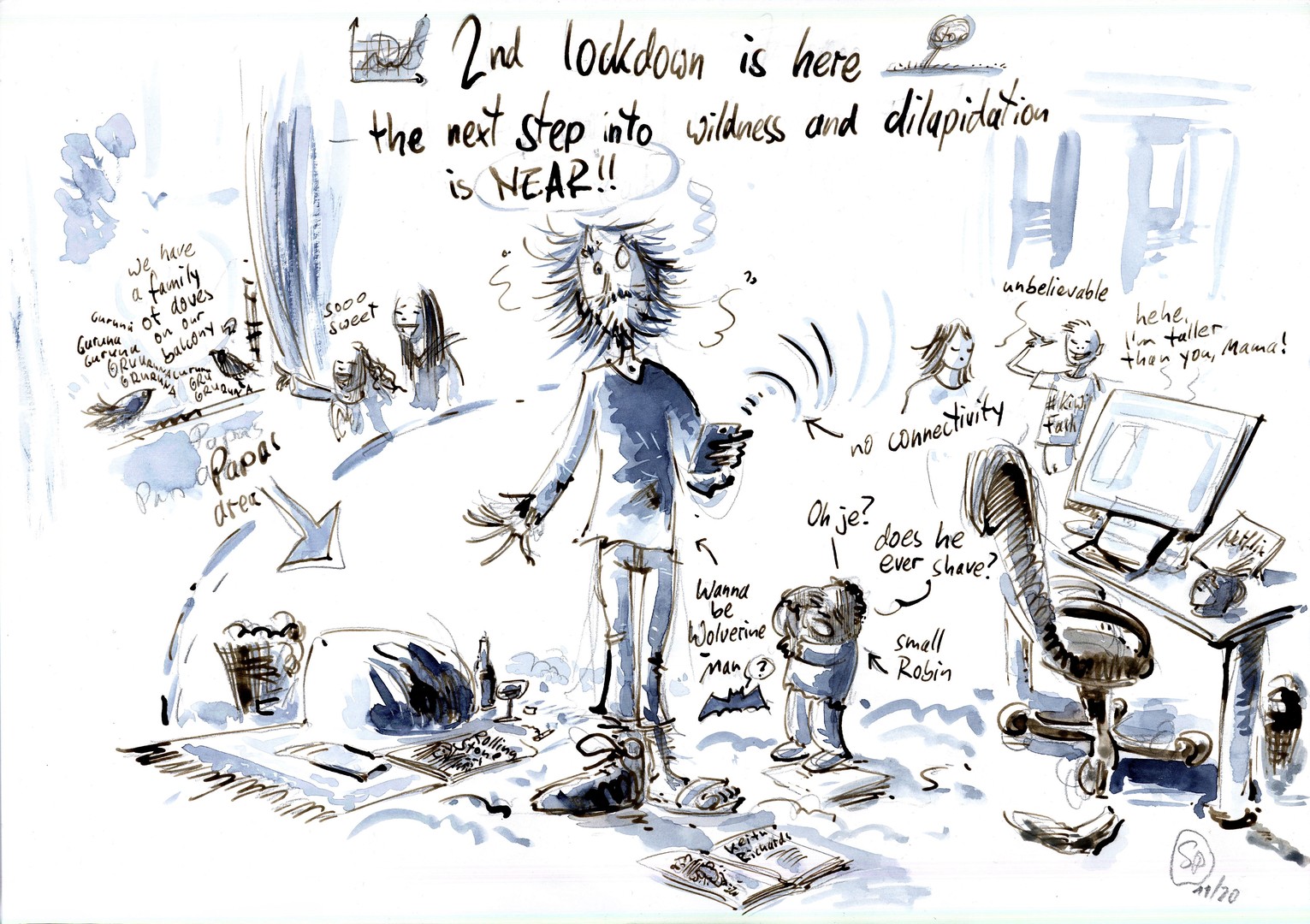 2nd Second lockdown is here - the next step into wilderness and dilapidation is NEAR