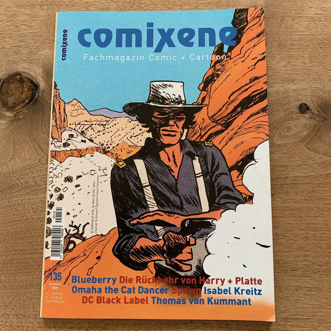 Cover Comixene Fachmagazin Comic + Cartoon
