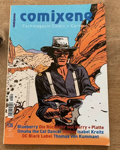 Cover Comixene Fachmagazin Comic + Cartoon