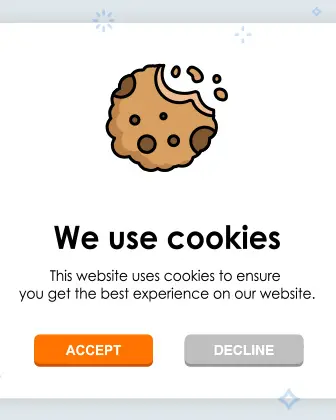 Typisches Cookie-Banner