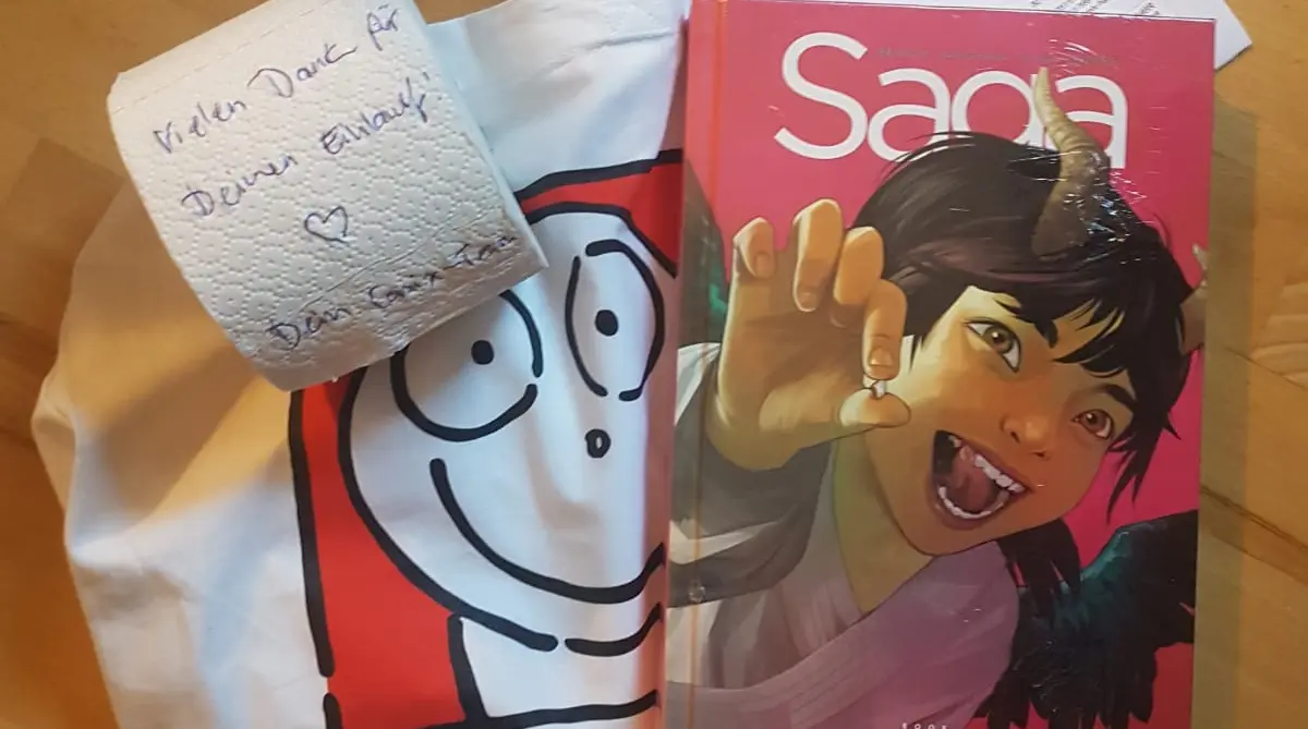 Einkauf bei Comix Comicbuchhandlung