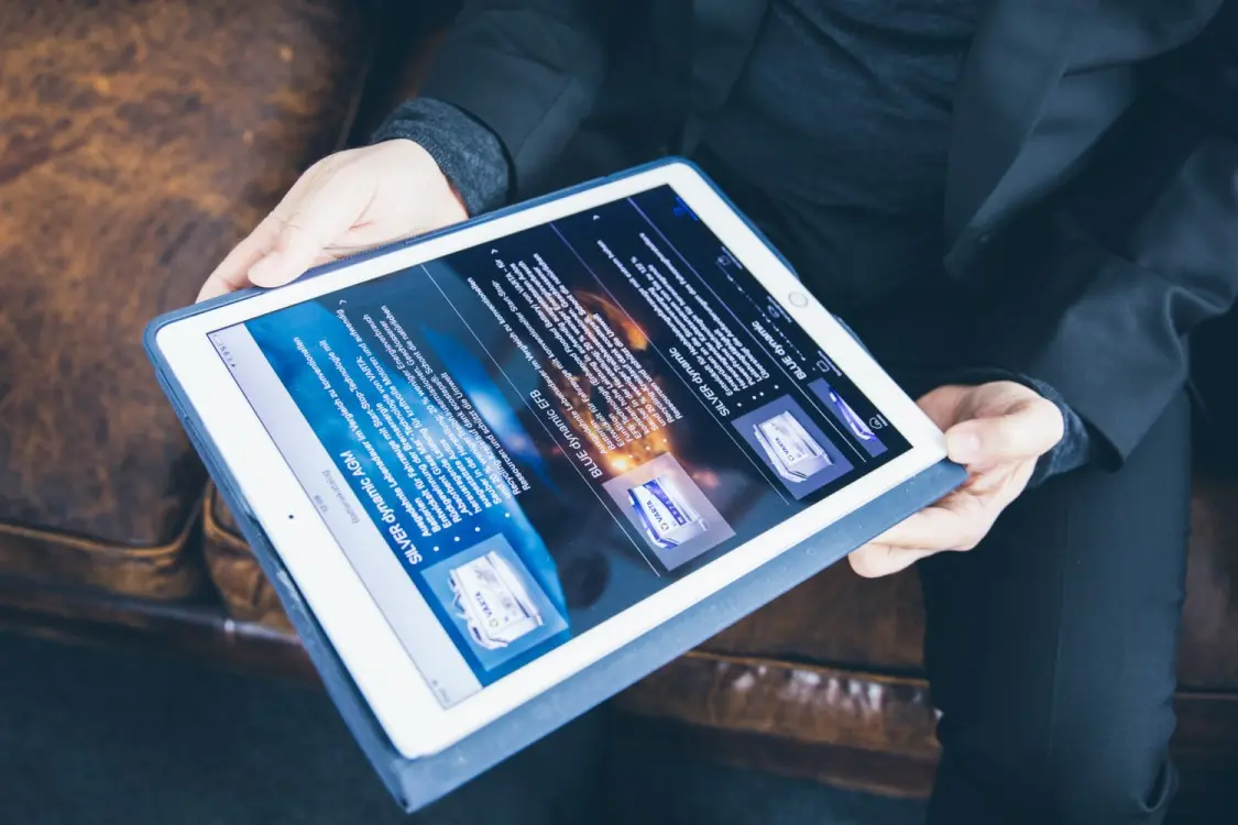 Tablet mit Anwendung zur Bildung