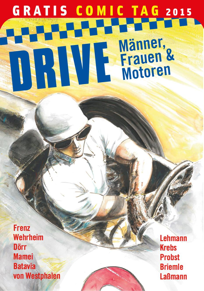 Cover des DRIVE-Comicbands zum Gratis Comic Tag 2015