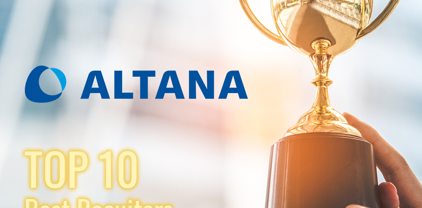 ALTANA Top 10 Best Recruiters 2021 Winner