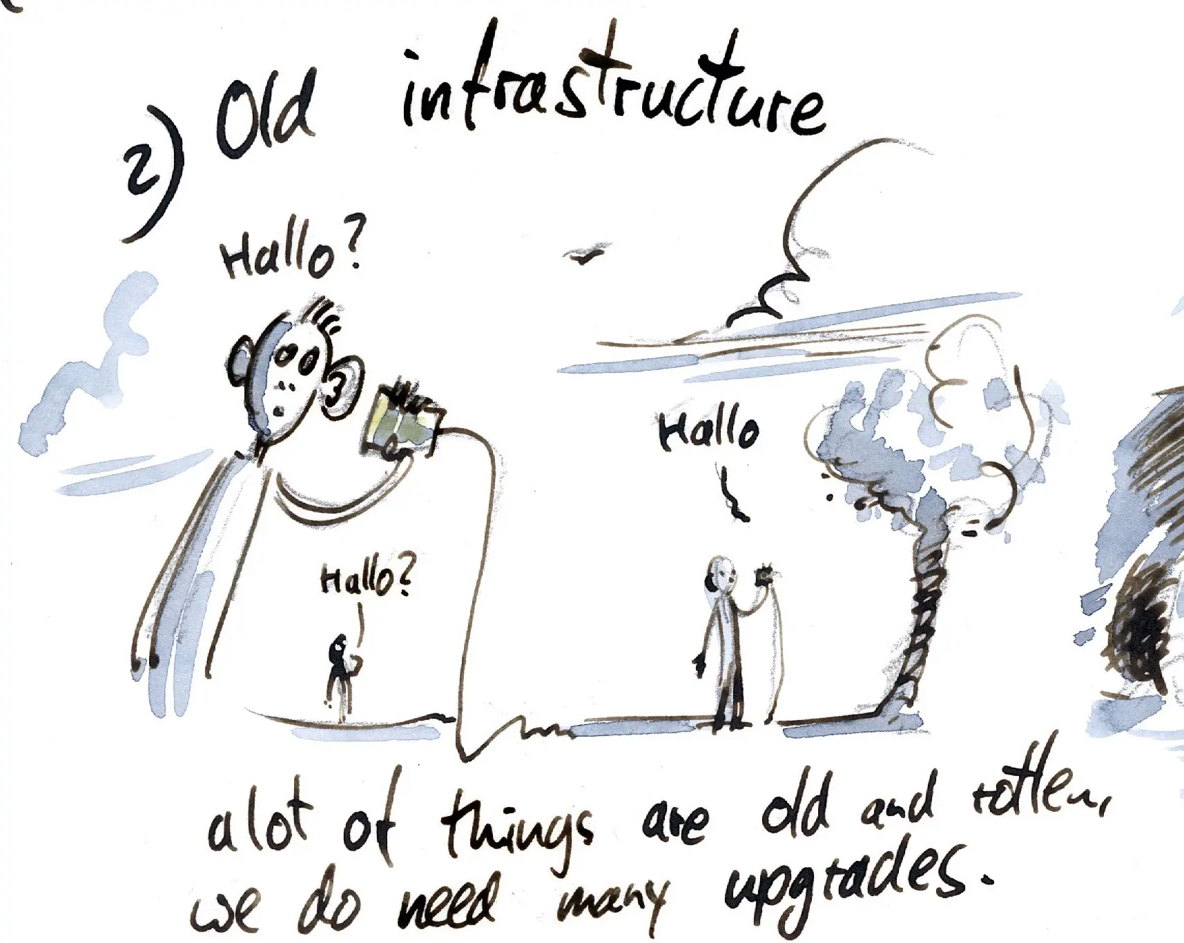 Old infrastructure