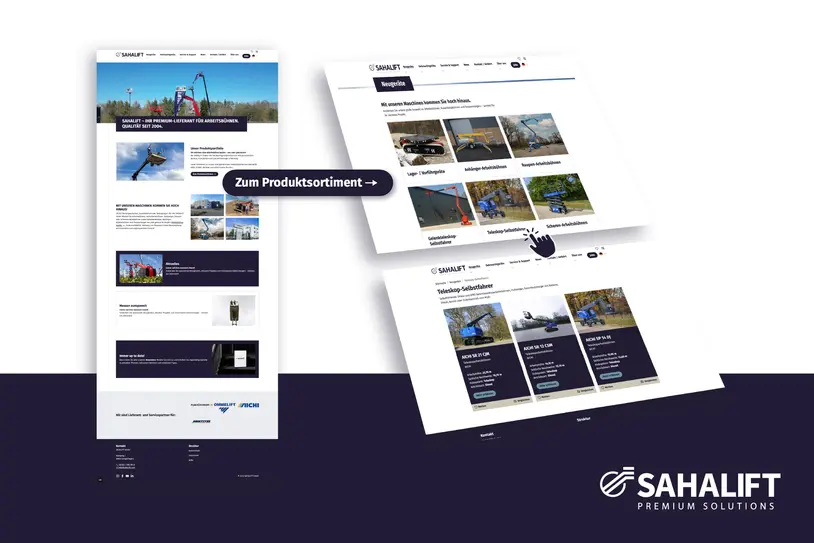 Bild mit Beispielen von der Sahalift-Website