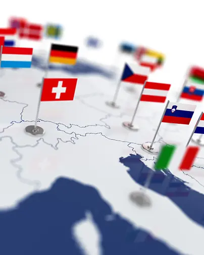 Karte von Europa