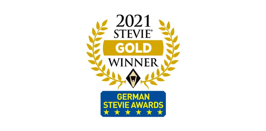 2021 Stevie Gold Winner German Stevie Awards